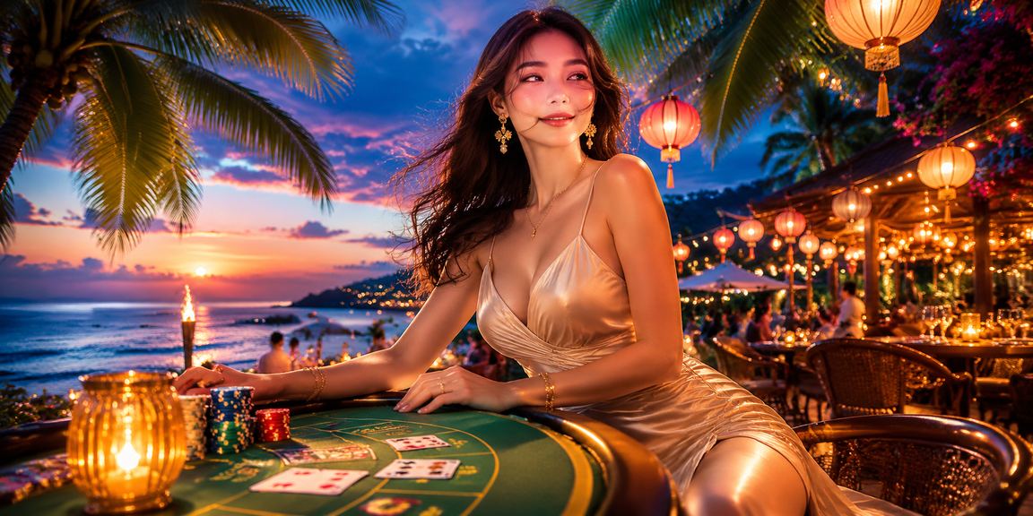 Không gian giải trí casino hiện đại tại Việt Nam với ánh đèn lung linh gợi cảm giác hồi hộp của các ưu đãi cao cấp